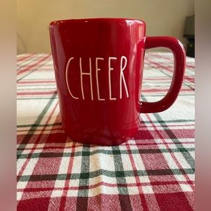 Rae Dunn red Christmas Cheer Mug